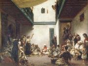 Eugene Delacroix Jewish Wedding in Morocco USA oil painting artist